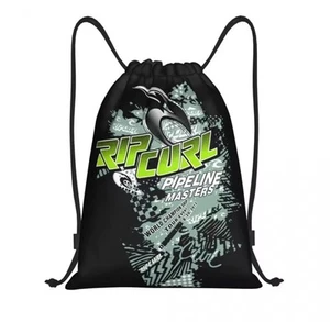 Deportes Rip Curl Premium Bolsa con Cordón Saco de Gimnasio Natación Escuela PE Kit Bolsas para Zapatos Reino Unido - Imagen 1 de 1