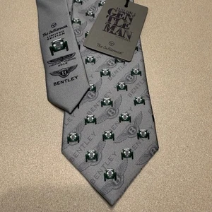 ¡Nuevo! Corbata de seda Bentley Speed 8 2019 Pebble Beach Concours Outlierman ¡LE! - Imagen 1 de 12