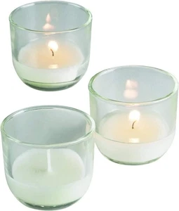 Sterno PetiteLites Tea Lights - 48pk Wax Candles with Glass Holders, 5hr Burn - Picture 1 of 3