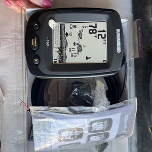 Humminbird Piranhamax 160 Sonar Fish Finder w/ Transducer - Foto 1 di 7
