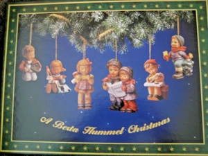A Berta Hummel Christmas 36pc Box Set Studio Hummel Xmas Ornaments 1998 - Picture 1 of 24