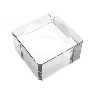 Garneck Crystal Ball Stand Clear Educational Ball Model Holder Glass Ball Base - Imagen 1 de 9