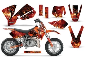 CREATORX GRAPHICS KIT FOR KTM SX50 2002-2008 DRAGONBLAST - Picture 1 of 1