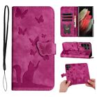 For Samsung S24 S23 S22 S21 S20 FE Ultra S10 Plus Flip Leather Case Wallet Cover