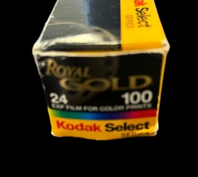 VTG Kodak Royal Gold 100 35mm Film 24 Exposure RA 135-24 Sealed Exp 04/2000 - Image 1 of 3
