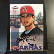 TONY ARMAS 1999 TEAM BEST AUTOGRAPHED SIGNED AUTO BASEBALL CARD SENATORS RC