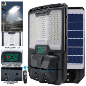 1000W LED Parking Lot Light Commercial Outdoor Shoebox Solar Street Pole Lamp - Picture 1 of 15