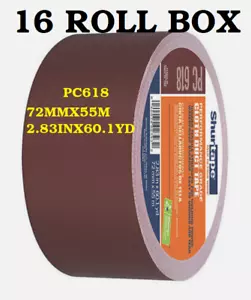 Shurtape PC 618 Brown 72Mm X 55M 16 Rolls/Case Duct Tape - Picture 1 of 1