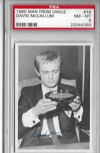1965 Man From Uncle #49 David McCallum  (Currently plays DUCKY on NCIS)    PSA 8