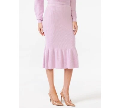 Sofia Jeans Women's Ruffle Skirt Size S Orchid Bouquet  - Image 1 of 4