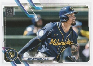 JACE PETERSON (Brewers) 2021 Topps Update Series Card - Card Number US112 - Picture 1 of 2
