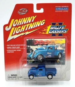 2002 Johnny Lightning Willys Gassers II 1933 Willys Driver: Monte Grubb - Picture 1 of 6