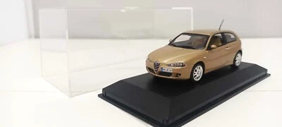 Alfa Romeo 147 Restyling 2 Serie 2005 Gold Luci Di Amalfi Minichamps 1:43 Box - Immagine 1 di 4
