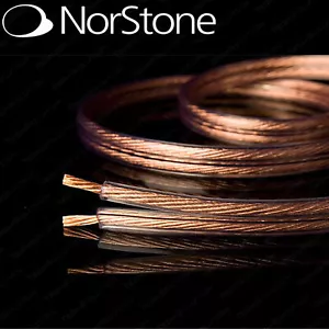 Norstone CL15 Cavo Audio Potenza in Rame OFC 2x 1,5 mm ² Diffusori Speaker HiFi - Foto 1 di 1