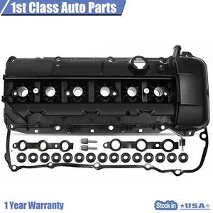 Engine Valve Cover W/ Gasket for 2002-2006 BMW X3 X5 Z4 320i 325i 330i 525i 530i - Picture 1 of 8