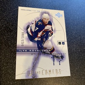 2001-02 Upper Deck Challenge For The Cup # 95 Ilya Kovalchuk Rookie /1000