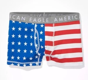 American Eagle Classic Trunk Underwear USA Flag Men's Size XX-Large 3 Pack NWT - Picture 1 of 3