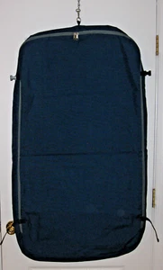 Vintage REI CO-OP folding gament bag - blue; EUC - Picture 1 of 10