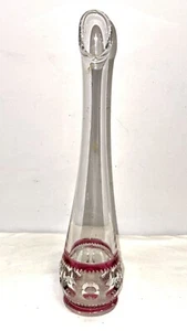 Indiana KINGS CROWN RUBY FLASHED 13 1/4" BUD VASE - Picture 1 of 2