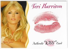 2004 Benchwarmer Teri Anderson Kiss Card