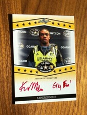 2013 Leaf US Army All American~KAMERON MILES RC~Rookie On-Card Auto~Rare 07/10