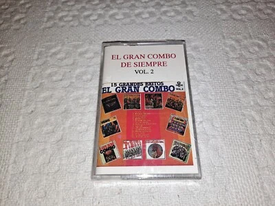 EL GRAN COMBO, 15 GRANDES EXITOS VOL.2 AUDIO CASSETTE TAPE / SEALED - Image 1 of 4