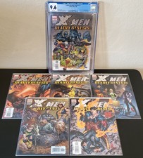 X-MEN DEADLY GENESIS (2006) #1 CGC 9.6 NM+ & 2 3 4 5 6 MARVEL 1st VULCAN DARWIN