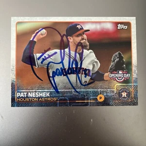 PAT NESHEK TOPPS AUTOGRAPHED HAND SIGNED AUTO AUTOGRAPH CARD - Bild 1 von 1