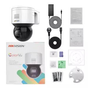 Cámara de seguridad HIKVISION DS-2DE3A400BW-DE(T5) 3 pulgadas 4 MP ColorVu Mini PT domo - Imagen 1 de 9