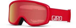 NO RESERVE Giro Cruz Goggle, Red/White Wordmark, Amber Scarlet $44.95 NEW - Picture 1 of 4