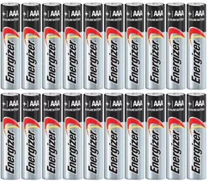 Paquete de 20 baterías Energizer Max AAA E92 exp. 2032 - Imagen 1 de 1