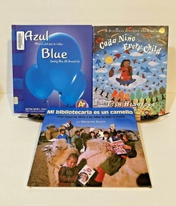 Lot of 3 Large Spanish Hardcover Children's Books/ Dual Immersion Program - Picture 1 of 7