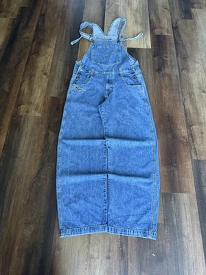 JNCO Large Vintage Denim Overalls Skater Y2K Hip Hop Surf - Image 1 of 4