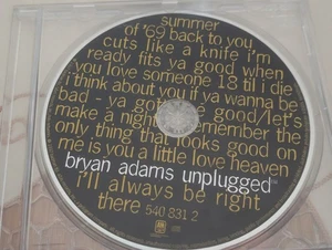 Bryan Adams - Unplugged - 1997 Summer of 69/Back to you/Cuts like a knife/18 til - Bild 1 von 2