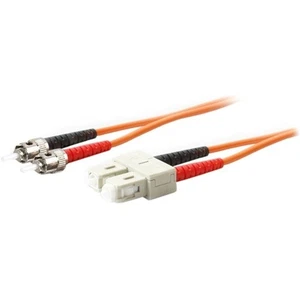 Addon ADD-ST-SC-10M6MMF ADDON 10M ST TO SC ORANGE OM1 DUPLEX OFNR (RISER-RATED)  - Picture 1 of 1