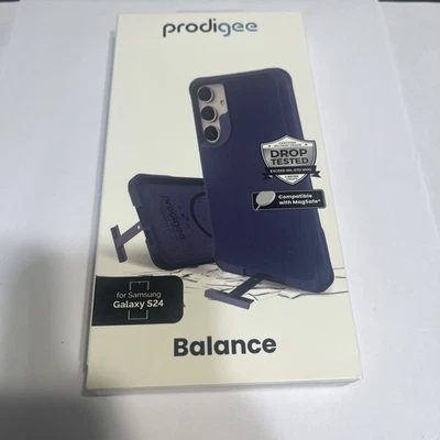 Samsung Galaxy S24 Prodigee Balance Case With Stand/MagSafe compatible Blue - Image 1 of 2