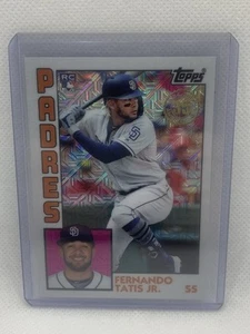 2019 Topps Update '84 Topps Silver Pack Chrome #T84U34 Fernando Tatis Jr RC - Picture 1 of 2