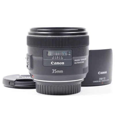 Canon EF 35mm f/2 IS USM Lens [Near Mint] #5112J - Image 1 of 4