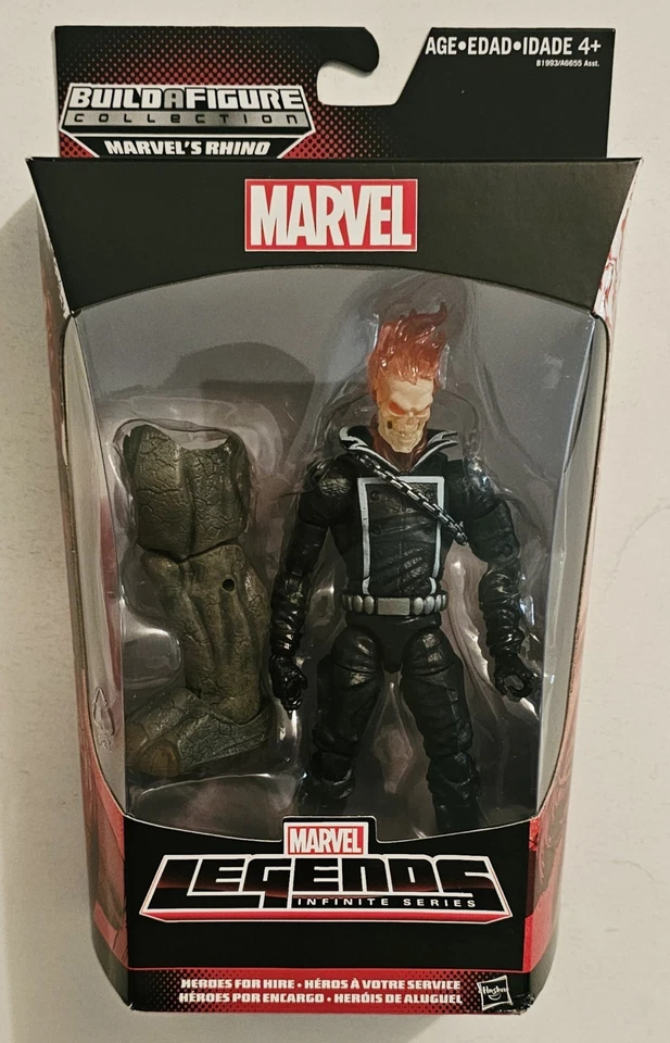 Hasbro Marvel Legends Infinite Series Heroes for Hire Ghost Rider - Black (B1993AS0)