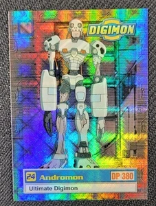 Digimon Animated Series 1 1999 Prism Andromon #U1 Ultimate Digimon - Picture 1 of 2