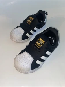 Adidas Superstar 360 I S82711 Infant Toddler Baby Girls Boys Shoes Sz 9K - Picture 1 of 9