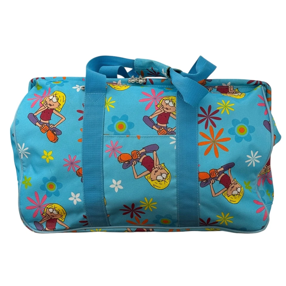 Bolso de Lona Lizzie McGuire Gran Tamaño Disney De Colección Y2K 2005 LG Viaje Dormir Sobre Cremallera Foto 1 de 4