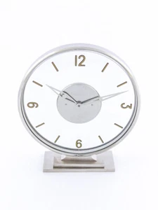 Very nice Jaeger-LeCoultre MYSTERY table clock with 8 days  from the 1950's. - Picture 1 of 7