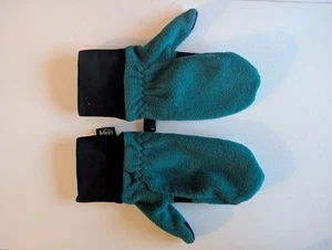 REI Kids Fleece Mittens Size Large - Picture 1 of 6