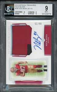 🔥PANINI 2019-20 NATIONAL TREASURES】- NICK BOSA - RPA HOLO SILVER /25 - BGS 9🔥 - Bild 1 von 2