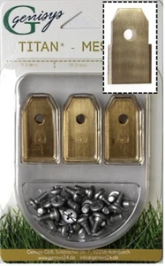 30 TITANIUM replacement Blades f Husqvarna Automower HQ - 0.60 mm - DIN EN50636 - Picture 1 of 5