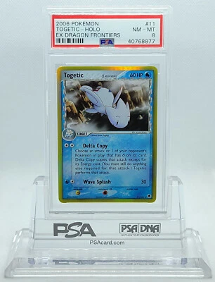 POKEMON EX DRAGON FRONTIERS TOGETIC #11 REVERSE HOLO FOIL PSA 8 NM-MT #40768877 - Image 1 of 4