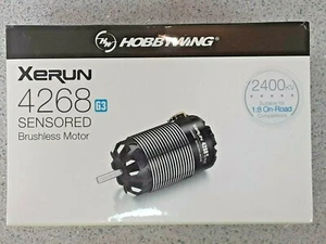 HobbyWing Xerun 4268Sd-2400Kv G3 Onroad Motor 30401910 Brand New!! - Picture 1 of 3