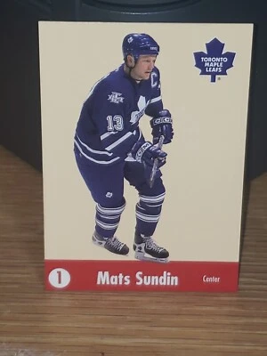 MATS SUNDIN 2001 PARKHURST REDEMPTION CARD#1 "HE SHOOTS HE SCORES " Maple Leafs - Image 1 of 2