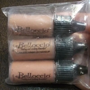 Belloccio 3 Shade Highlight  trio. Blush shimmer Professional Cosmetic Airbrush  - Picture 1 of 9